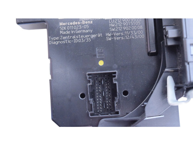   Pojistková skříňka A2129009522, A2129015105   Mercedes-Benz CLS C218 X218 2013