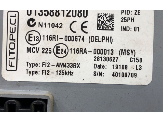 Блок управления 01358812080 Fiat Qubo