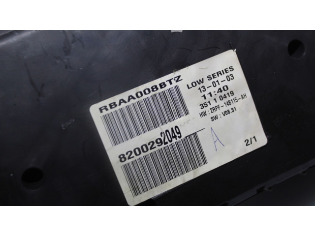 Přístrojová deska  Renault Megane II 2003 8200292049  