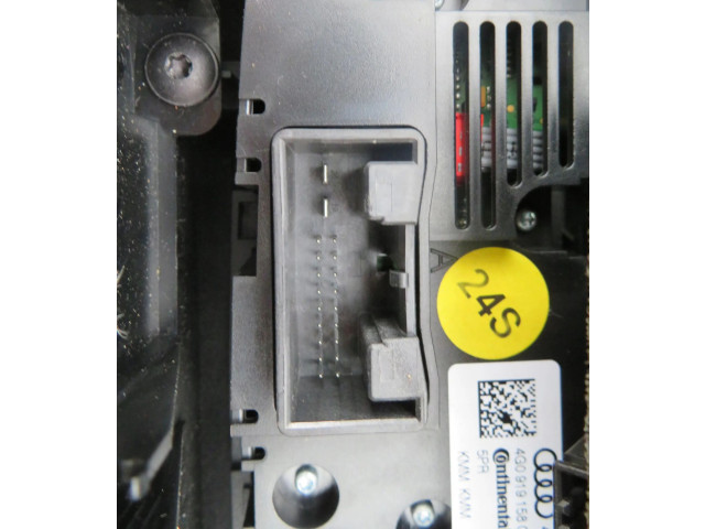 Блок управления климат-контролем 4G0919565   Audi A7 S7 4K8