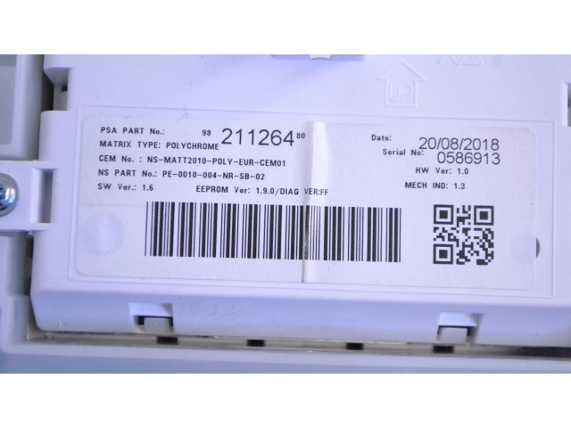 Панель приборов 9821126480   Peugeot 2008 II       