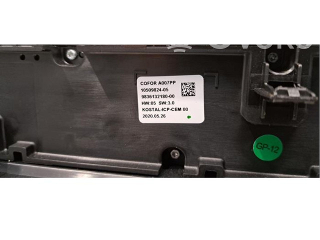 Блок управления климат-контролем YL018821ZD Citroen C5 X