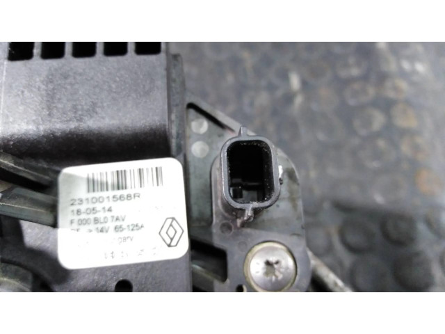 Генератор 231001568R, F000BL07AV Dacia Dokker 1.6