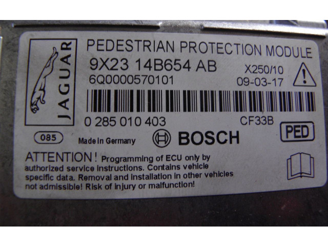 Блок подушек безопасности 9X2314B654AB Jaguar XF