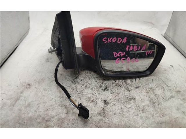 Зеркало электрическое Skoda Fabia Mk3 (NJ) 2015 - 2021 года