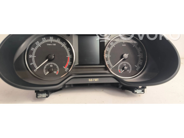 Панель приборов 5E0920781F, GEK0WFS2 Skoda Octavia Mk3 (5E)