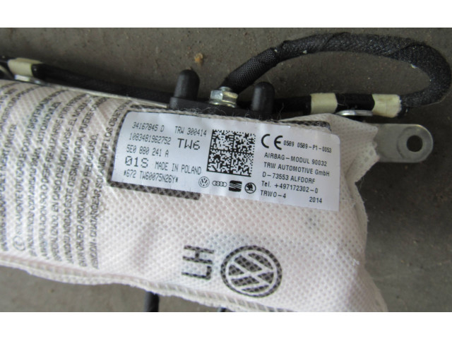 Подушка безопасности в сиденье 34167845D, 5E0880241A Skoda Octavia Mk3 (5E)
