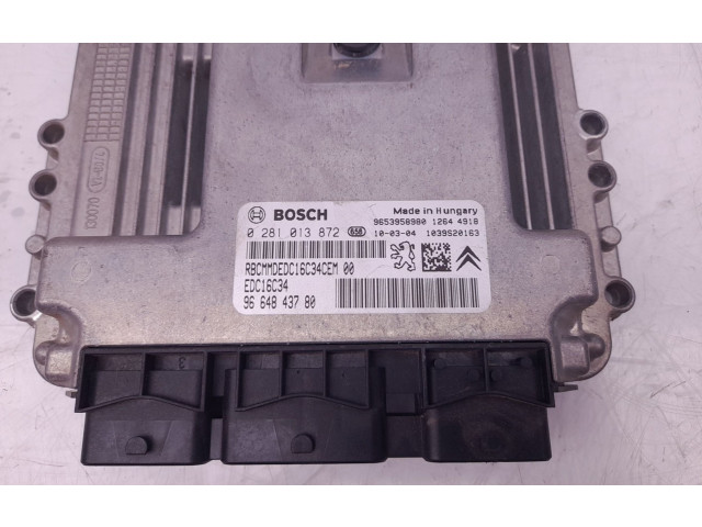 Řídící jednotka 9664843780 Citroen Berlingo 2014
