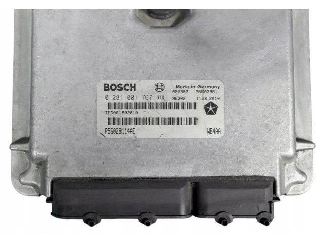 Блок управления двигателя P56029114AE, 0281001767 Jeep Grand Cherokee (WJ)