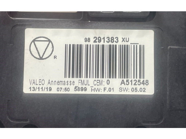 Дисплей 9812006580, 9824298580 Citroen C3 Aircross