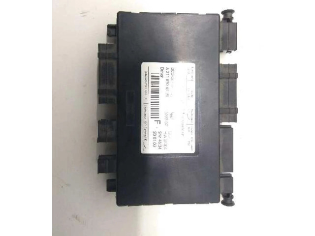 Блок комфорта A2118704926 Mercedes-Benz ML W164