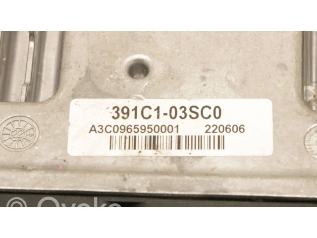Блок управления двигателя 39198-03HCO, 391C3-03SC0   KIA Ceed