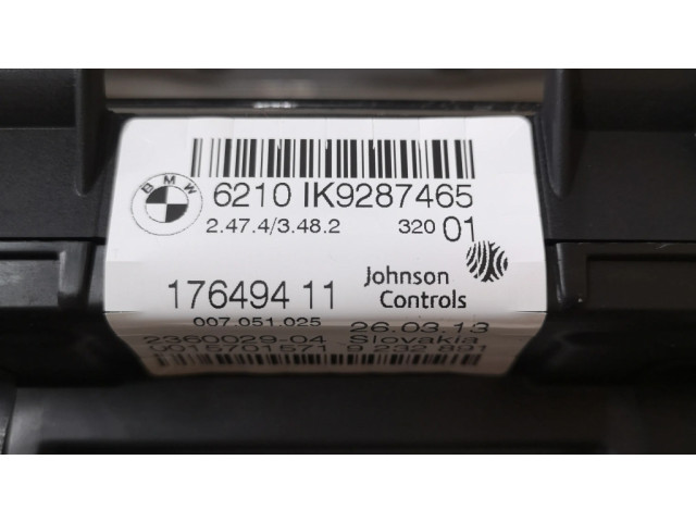 Přístrojová deska  BMW 1 F20 F21 2013 6210IK9287465, 17649411  