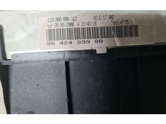 Панель приборов 9642489980, 110008909162   Peugeot 306       