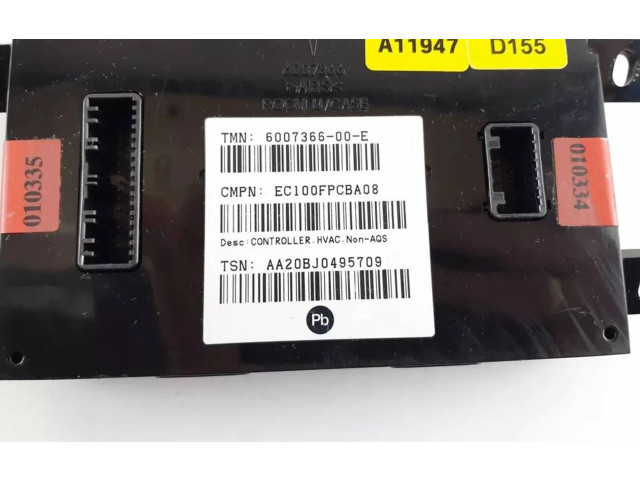 Блок управления климат-контролем 6007366-00-E, 600736600E Tesla Model X