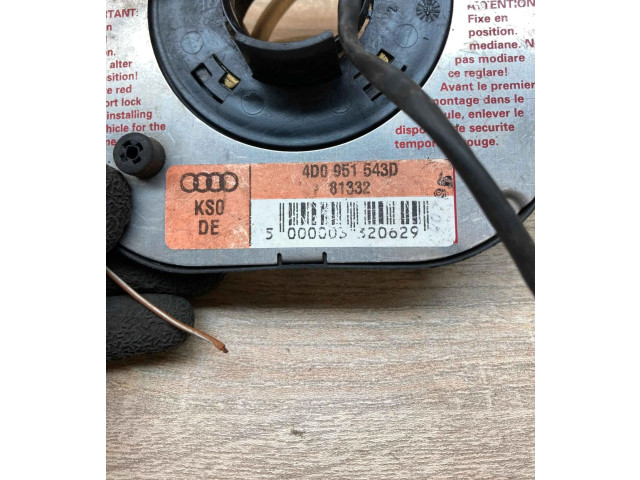 Подрулевой шлейф SRS 4D0951543D, Used Audi A8 S8 D2 4D