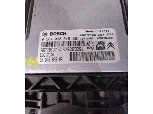 Řídící jednotka 1606870680, 1606870680 Citroen Berlingo 2013