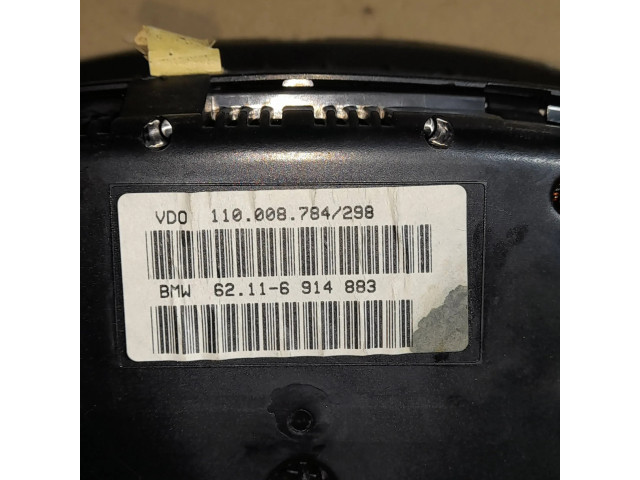 Přístrojová deska BMW 5 E39 2002 1100087849, 62116914883