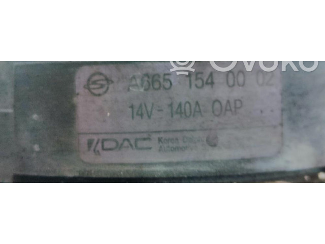 Генератор A6651540002 SsangYong Rexton