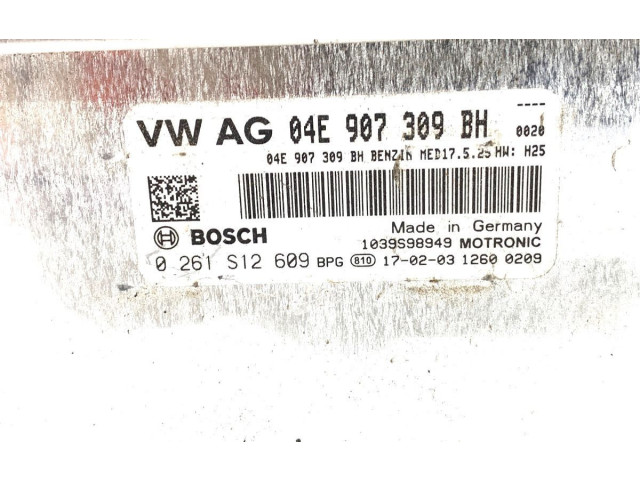 Блок управления двигателем Блок управления 04E907309BH Skoda Octavia Mk3 (5E)