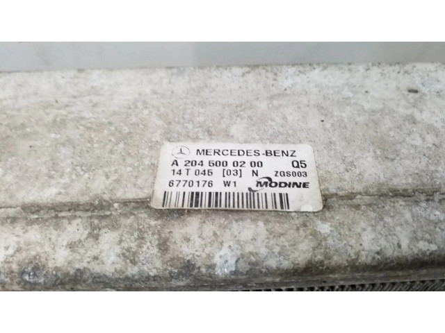 Интеркулер  A2045000200   Mercedes-Benz E C207 W207 3.0