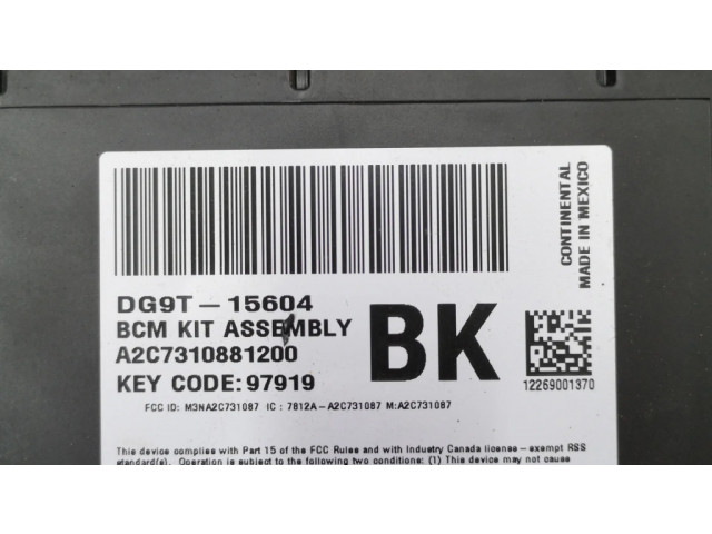 Модуль управления BSM DG9T15604   Ford Fusion II    