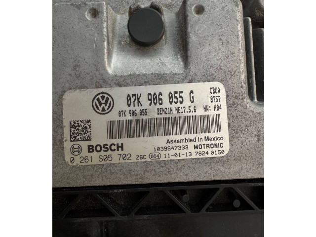 Блок управления двигателя 07K906055G, 07K906055 Volkswagen Jetta VI