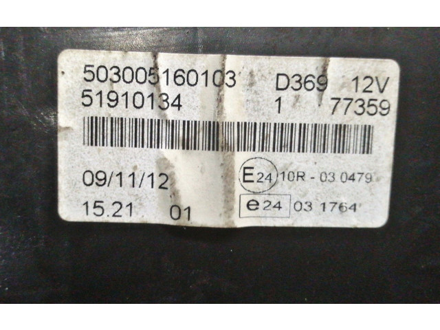 Přístrojová deska Fiat Doblo 2013 503005160103, 51910134