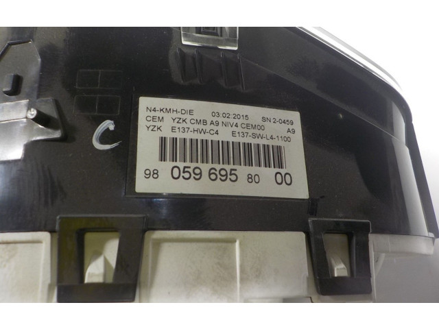 Спидометр (приборный щиток) 9805407380, 9805969580 Peugeot 2008 I