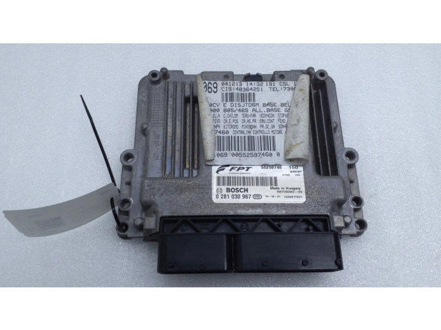 Řídící jednotka 0281030967, 55259746 Alfa Romeo Giulietta 2014
