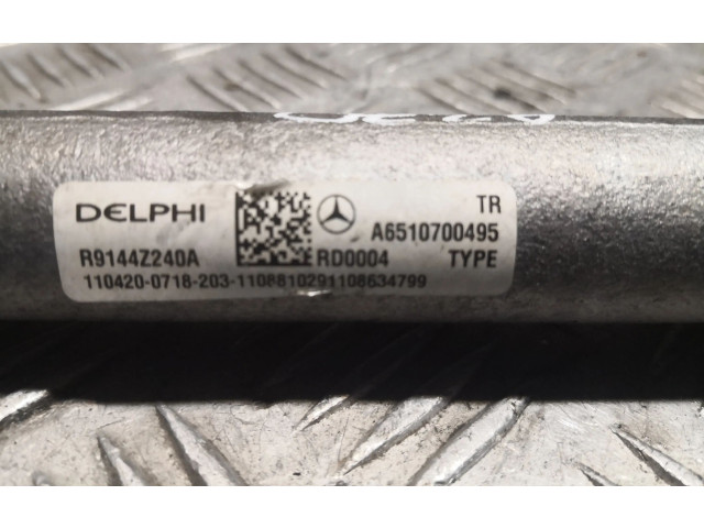 Vstřikovací lišta 6510700495, A6510700495 Mercedes-Benz E C207 W207 OM 651.911