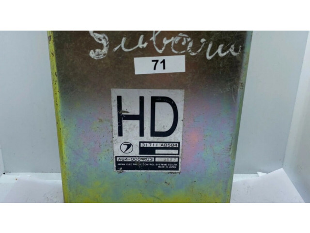 Блок управления коробкой передач 31711AB584 Subaru Legacy