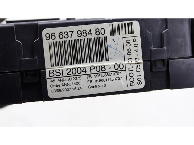 Блок комфорта 9663798480 Citroen C4 I Picasso