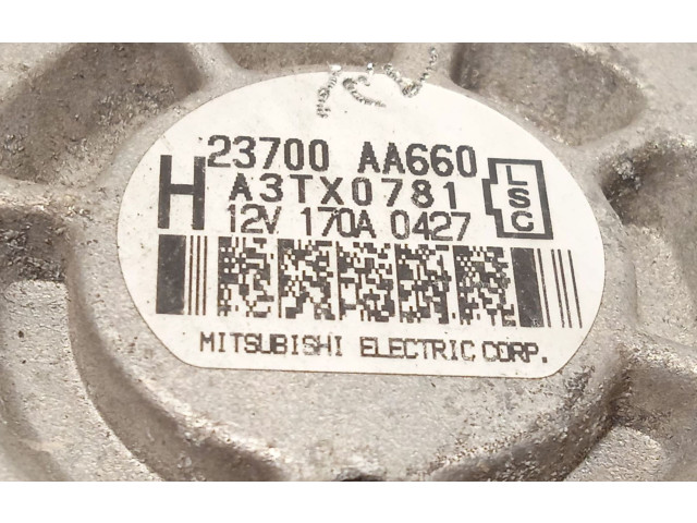 Генератор 23700AA660, A3TX0781 Subaru Legacy