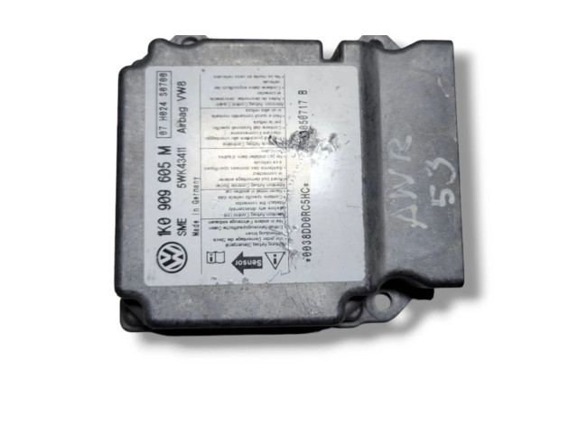 Блок подушек безопасности 1K0909605M, 3050717B Skoda Octavia Mk2 (1Z)