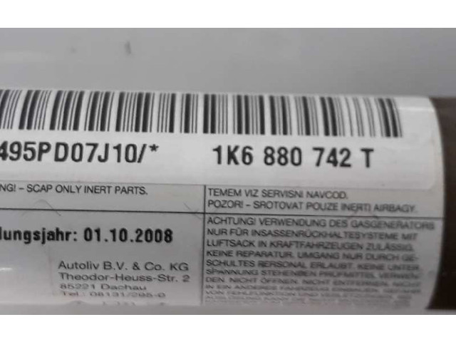 Боковая подушка безопасности 1K6880742T, 1K6880742T   Volkswagen Golf Plus