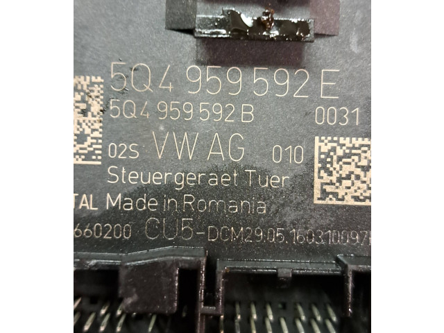 Блок управления 5Q4959592E, 5Q4959592B Volkswagen Golf VII