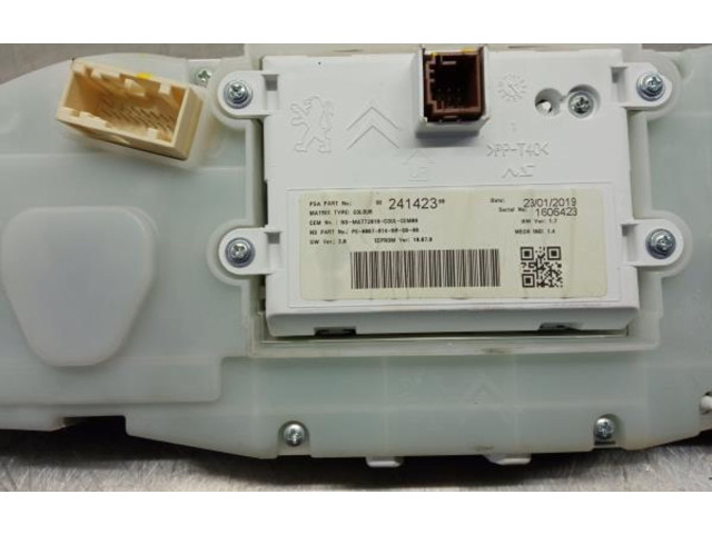 Панель приборов 9824707380, 1606423   Peugeot 2008 I       