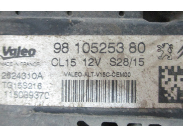 Генератор 9810525380 Citroen Berlingo
