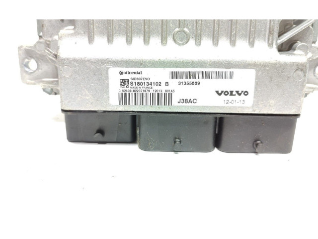 Блок управления двигателя S180134102, 31355669   Volvo S60