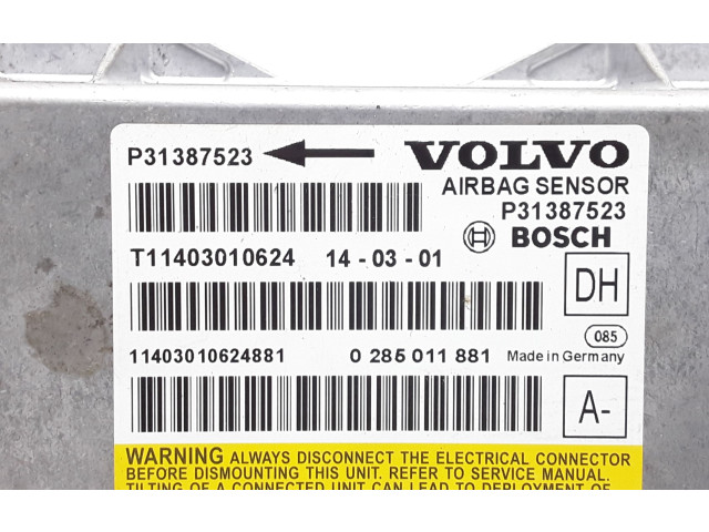 Блок подушек безопасности P31387523 Volvo S60
