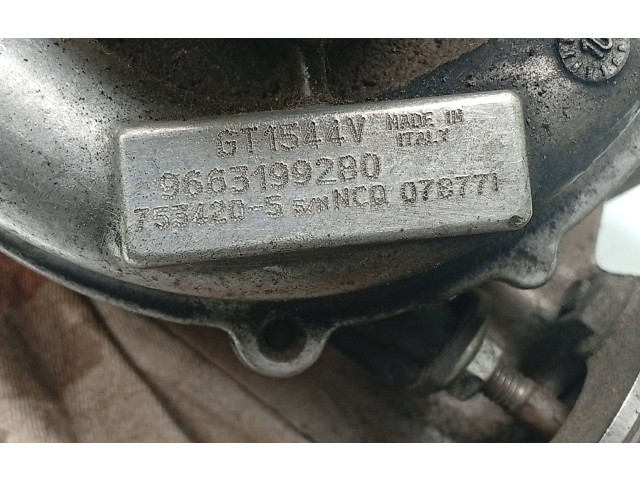  Турбина Volvo V70  9663199280, 7534205   для двигателя D4164T      