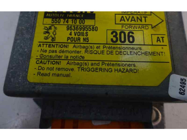 Блок подушек безопасности 963699580 Peugeot 306