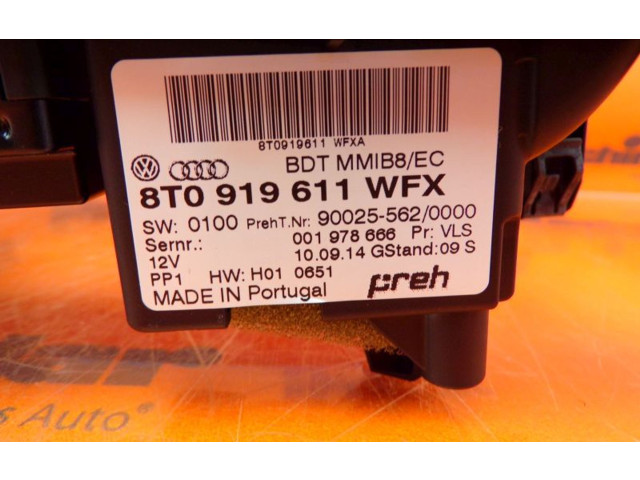 Радио/ проигрыватель CD/DVD / навигация 8T0919611WFX, 8T0919611WFX Audi A5 Sportback 8TA