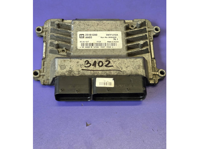 Блок управления двигателя 25181280, AAG5   Chevrolet Cruze