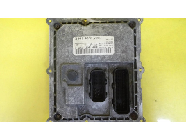 Блок управления двигателя 0261205006, 0010020V001 Smart ForTwo I