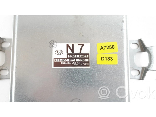 Блок управления двигателя 22611AK671, A18000R7D   XPeng G3