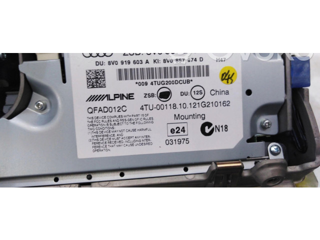 Дисплей    8V0857273H   Audi A3 S3 8V