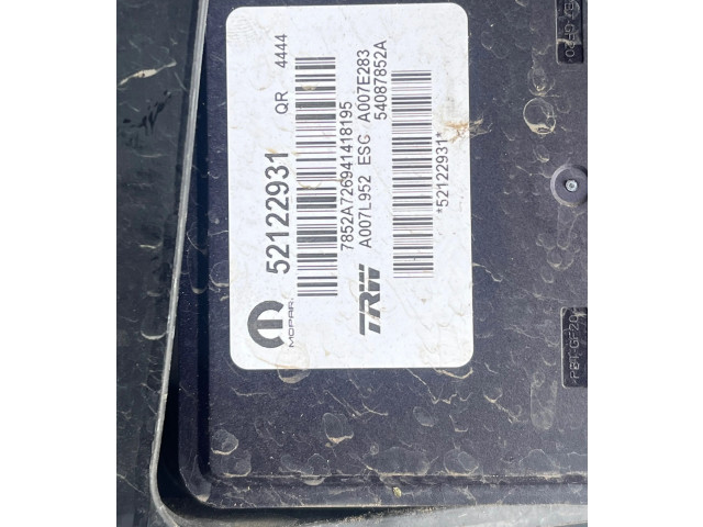 Блок АБС 52122931, A007E283   Jeep  Renegade  2014 -  года