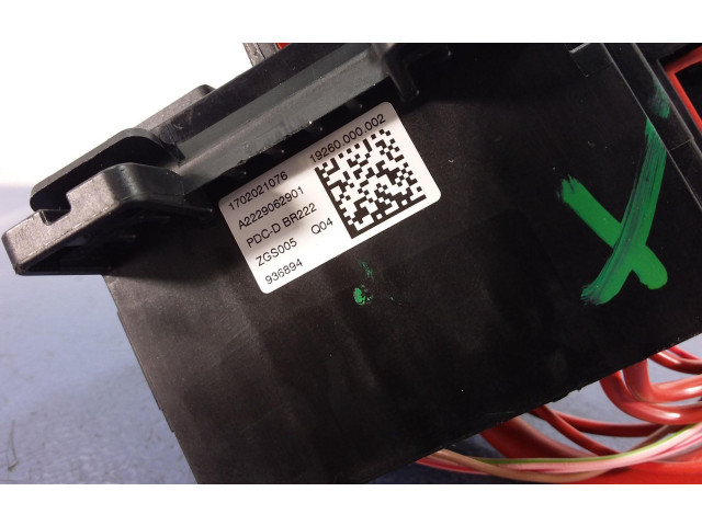 Pojistková skříňka A2229062901 Mercede-Benz S AMG W222 2017